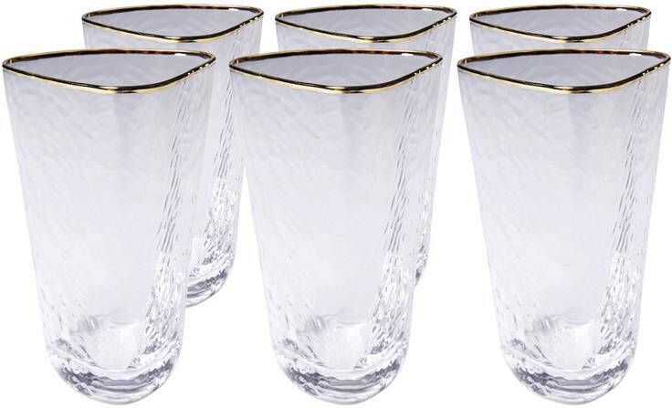 Kare Design Hommage Waterglazen hoog 6st
