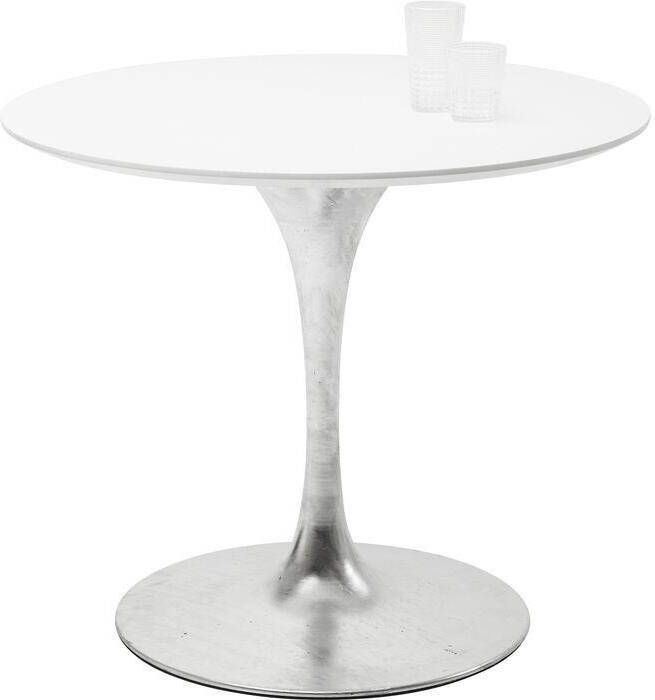 Kare Design Invitation Tafel 90 Cm Wit Verzinkt