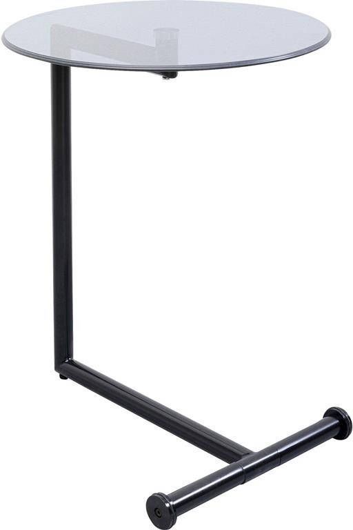 Kare Design Kare Bijzettafel Easy Living Black Ø46cm