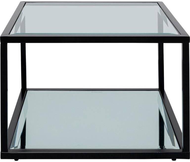 Kare Design Kare Bijzettafel Quadro Black 50x50cm