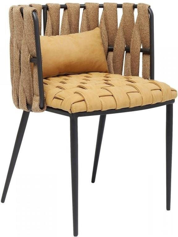 Kare Design Kare Eetkamerstoel Cheerio Yellow