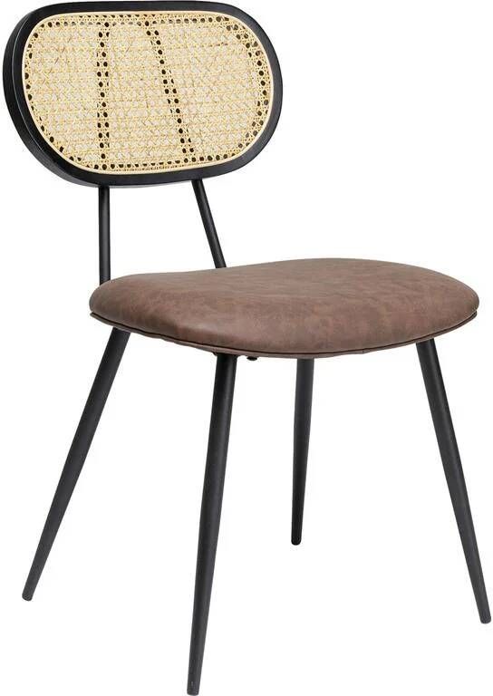 Kare Design Kare Eetkamerstoel Rosali Brown