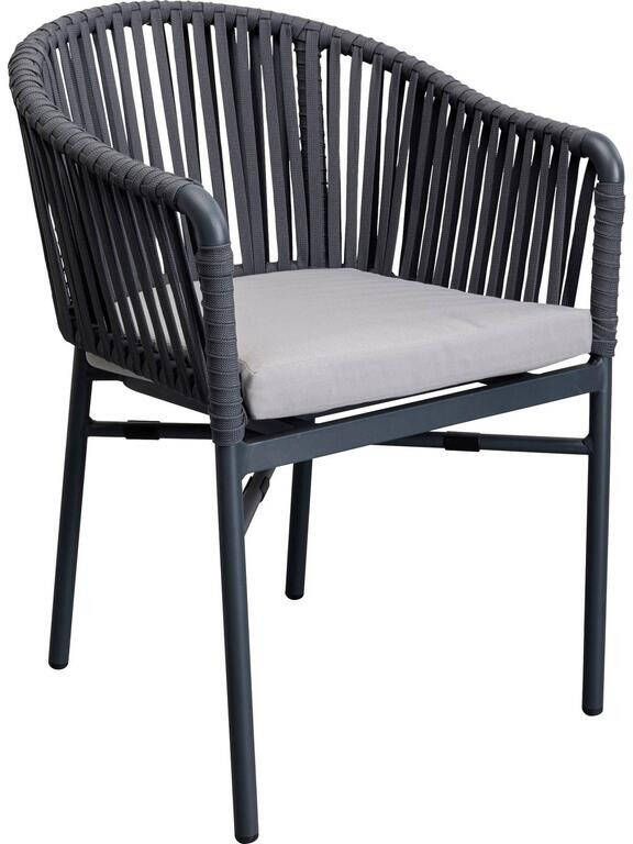 Kare Design Kare Eetkamerstoel Santanyi Dark Grey