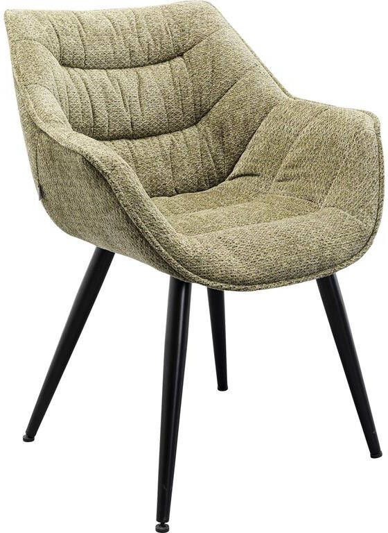 Kare Design Kare Eetkamerstoel Thelma Melange Green