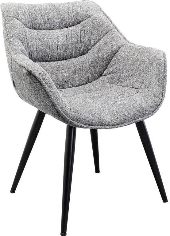 Kare Design Kare Eetkamerstoel Thelma Melange Grey