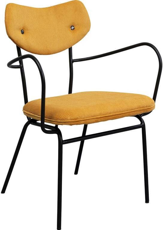 Kare Design Kare Eetkamerstoel Viola Yellow