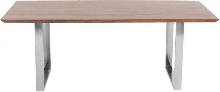 Kare Design Kare Eettafel Symphony Donker Chroom 200x100cm