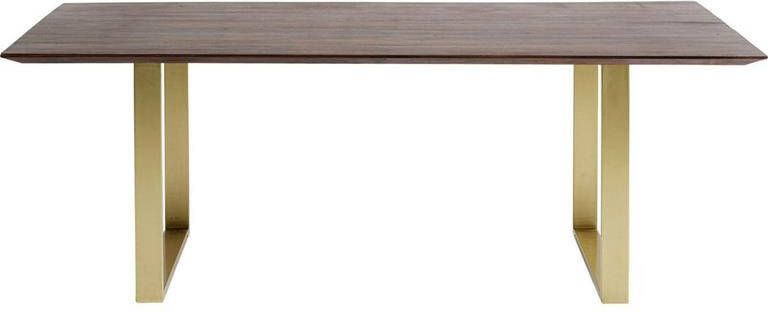 Kare Design Kare Eettafel Symphony Donker Messing 200x100cm