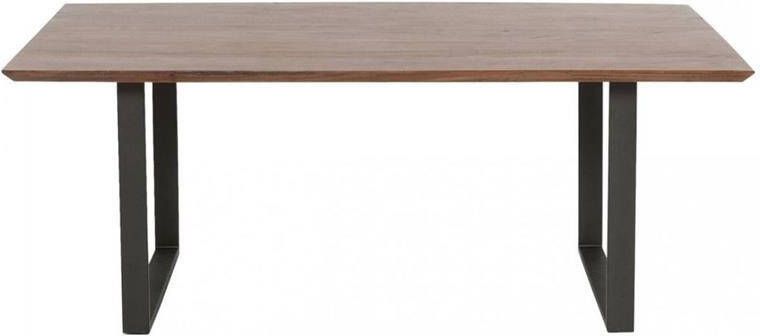 Kare Design Kare Eettafel Symphony Donker Ruwstaal 160x80cm