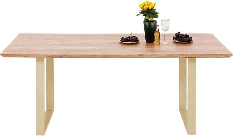 Kare Design Kare Eettafel Symphony Messing 180x90cm
