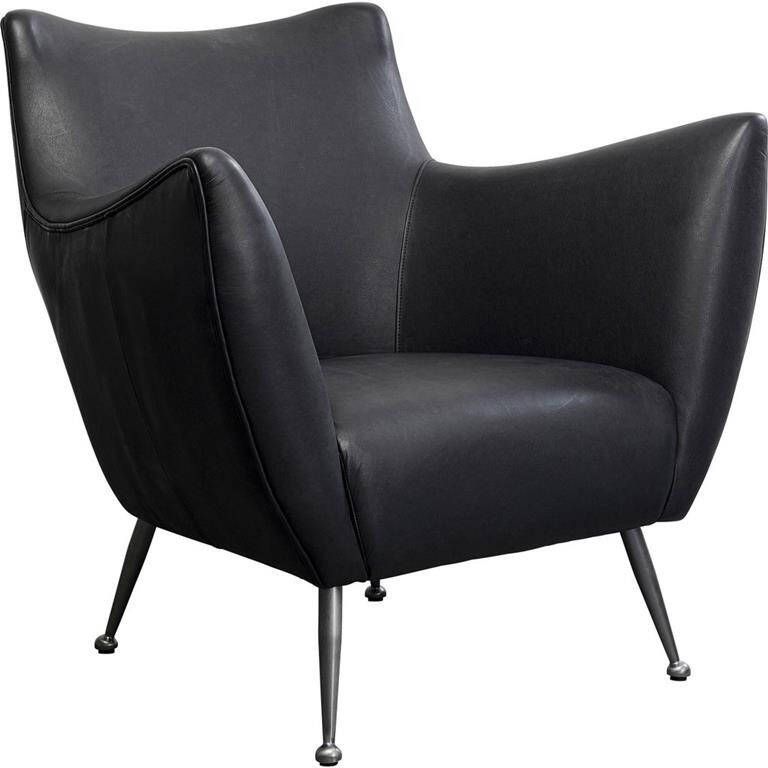 Kare Design Kare Fauteuil Goldfinger Smart Leather Black