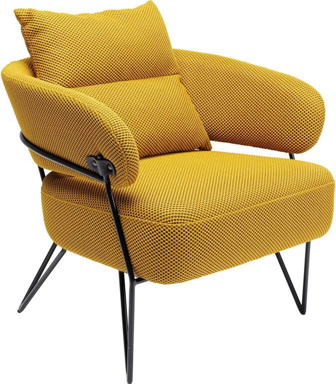 Kare Design Kare Fauteuil Peppo Yellow