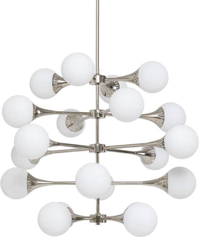 Kare Design Kare Hanglamp Bulb Fiction 20 Silver Ø102cm
