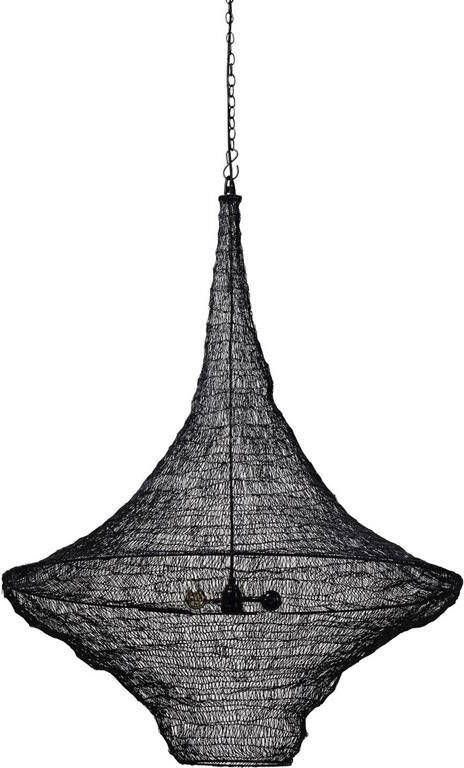 Kare Design Kare Hanglamp Cocoon Black Ø89cm