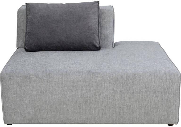 Kare Design Kare Infinity Ottomane Semi Elements Grey Left