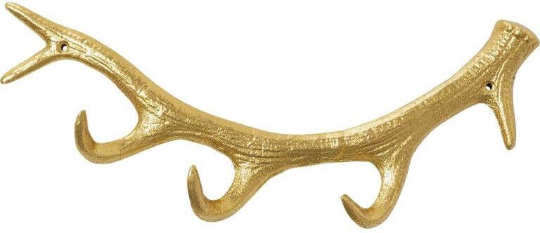 Kare Design Kare Kapstok Antler Gold 35cm