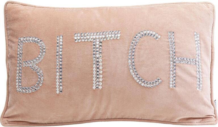 Kare Design Kare Kussen Beads Bitch Blush 35x60cm