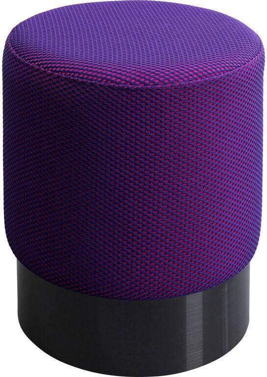 Kare Design Kare Poef Jody Purple Mesh Black