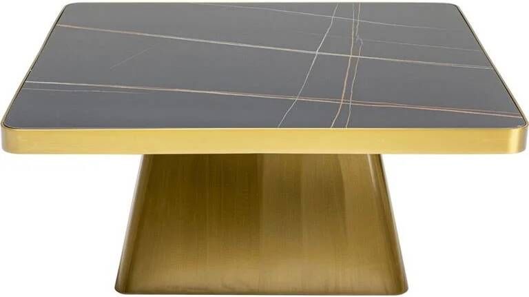 Kare Design Kare Salontafel Miler Gold 80x80cm