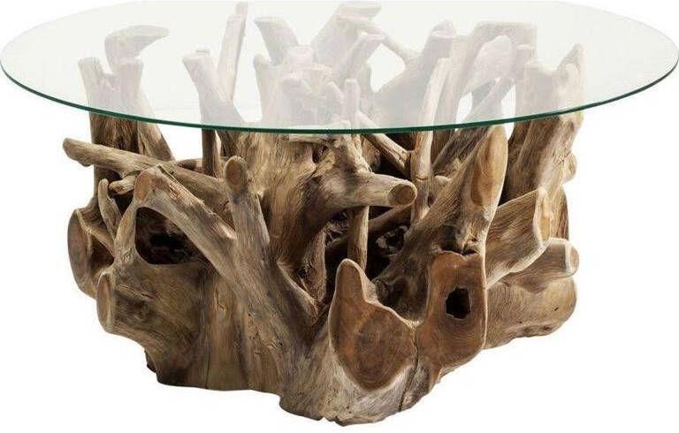 Kare Design | Salontafel Roots -Ø100cm | Woonkamertafels | Salontafel