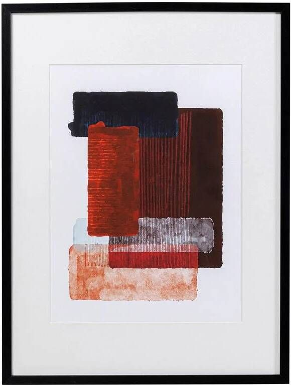 Kare Design Kare Schilderij Box Back Red 60x80cm