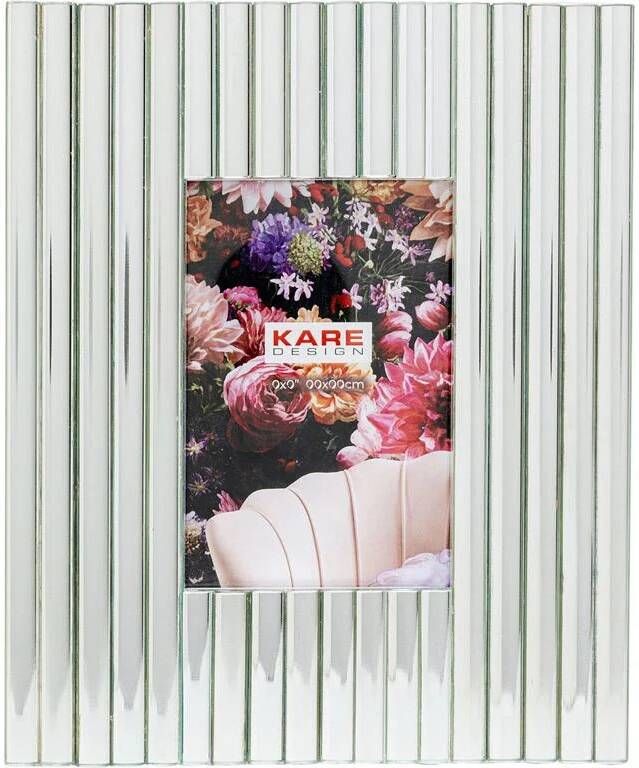 Kare Design Kare Schilderij Elegant Silver 20x26cm