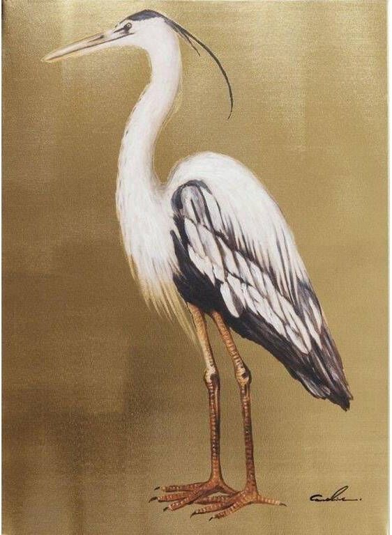 Kare Design Kare Schilderij Heron Links 70x50cm