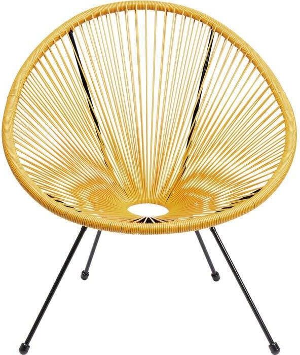 Kare Design Kare Stoel Acapulco Geel