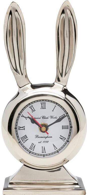 Kare Design Kare Tafelklok Rabbit 10x21cm