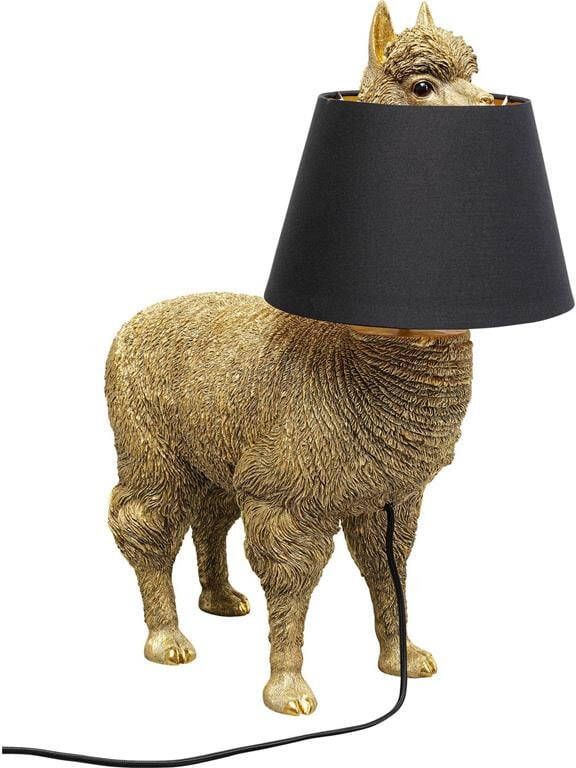 Kare Design Kare Tafellamp Alpaca Gold 59cm