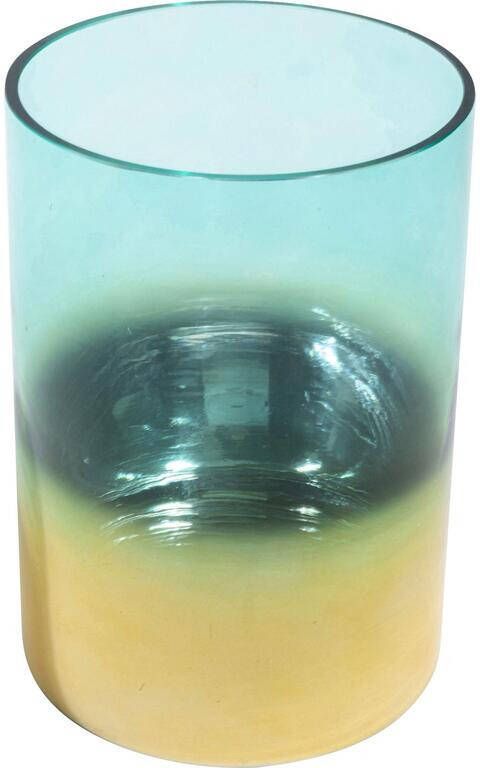 Kare Design Kare Vaas Glow Turquoise 20cm