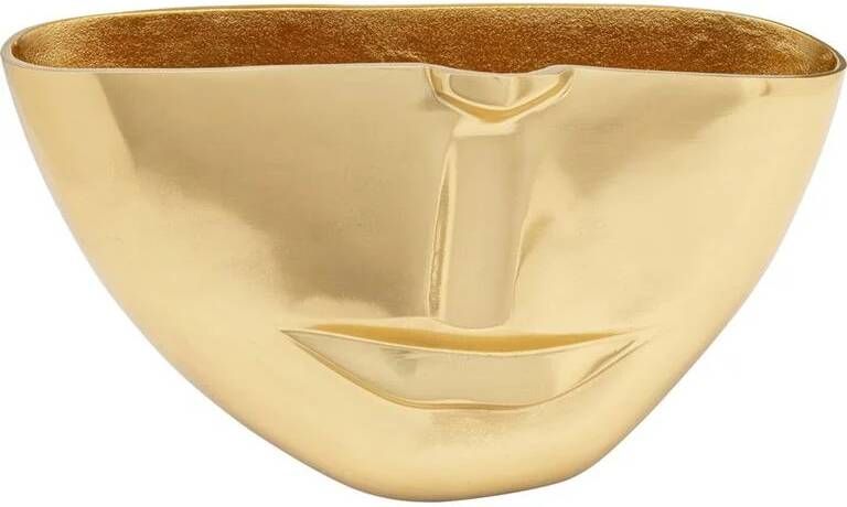 Kare Design Kare Vaas Half Face Gold 38cm
