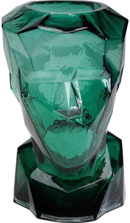 Kare Design Kare Vaas Prisma Face Green 30cm