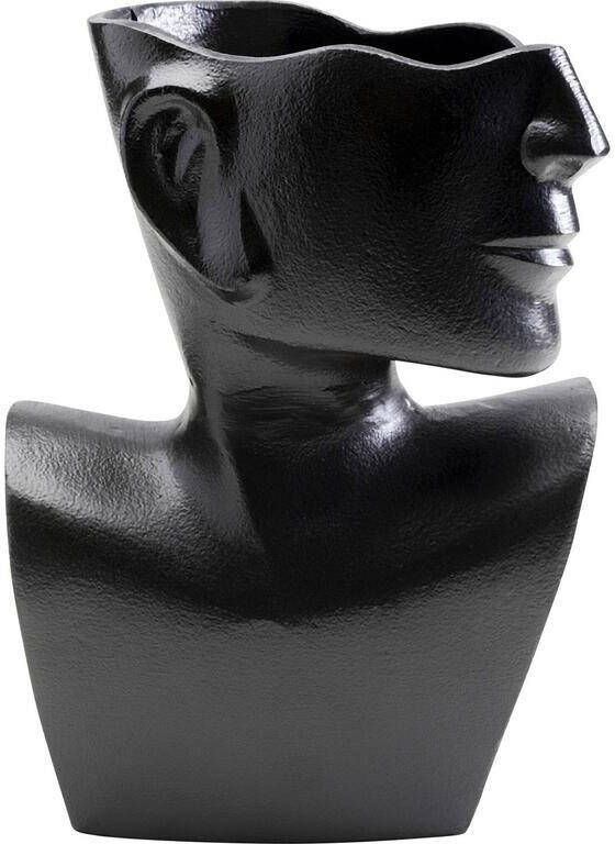 Kare Design Kare Vaas Rostro Side Black 27cm