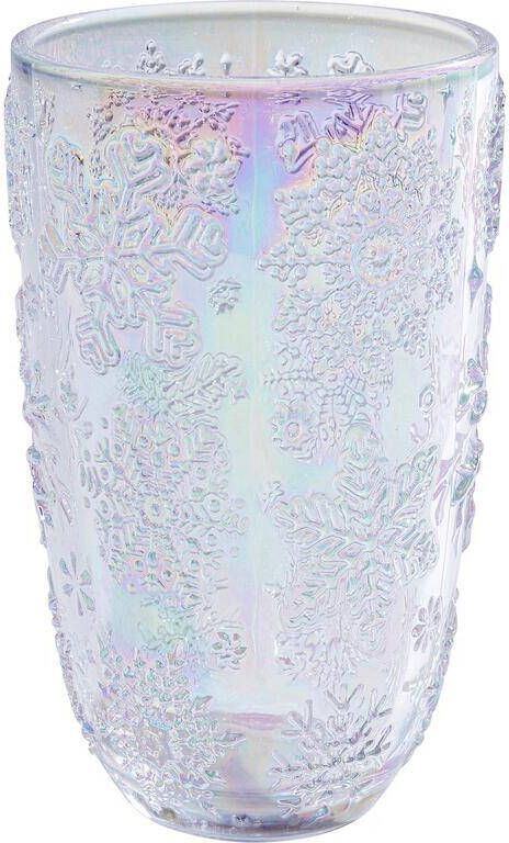 Kare Design Kare Waterglas Ice Flowers Colore