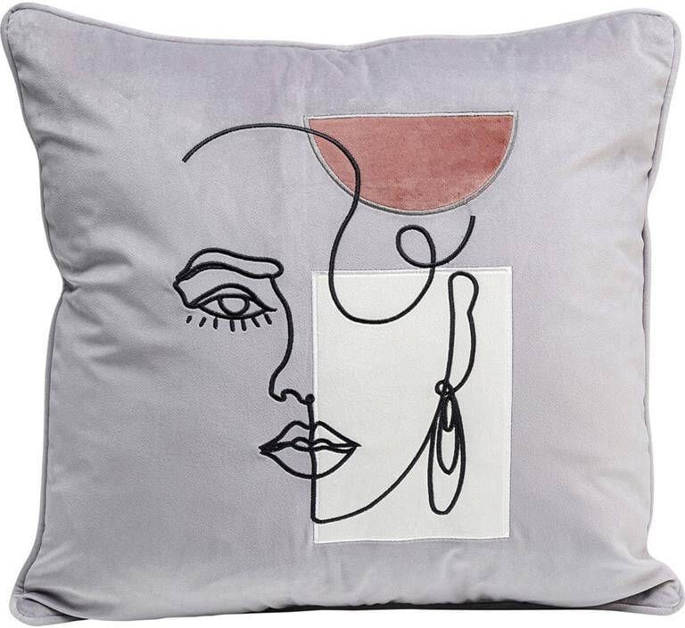 Kare Design Kare Kussen Mademoiselle 45x45cm