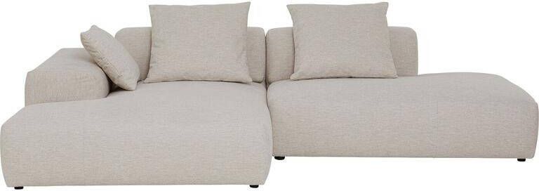 Kare Design Laguna hoekbank creme links