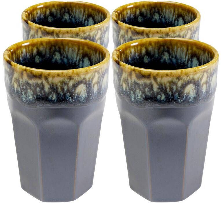 Kare Design Lio Kopjes blauw 4st