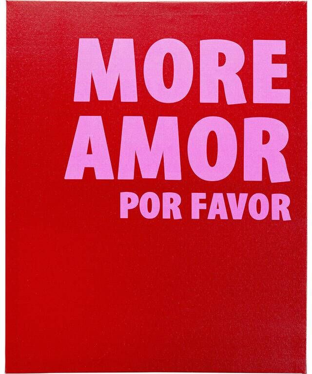 Kare Design More Amor Schilderij 40x50cm