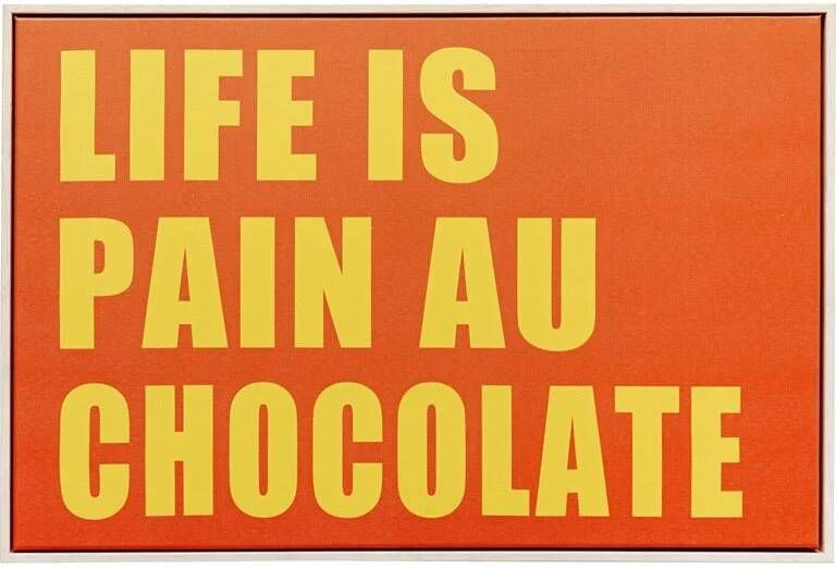 Kare Design Pain Au Chocolate Schilderij 60x40cm
