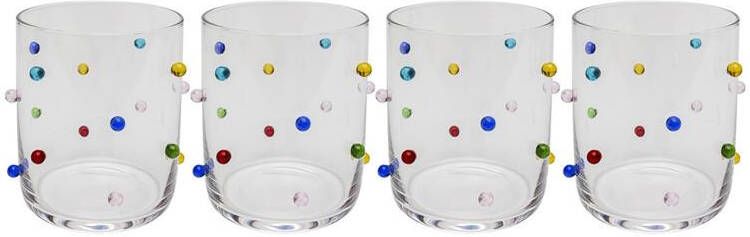 Kare Design Party Waterglazen stippen 4st