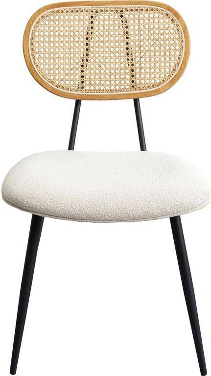 Kare Design Rosali Stoel creme
