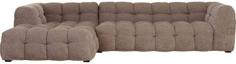 Kare Design Salamanca hoekbank bruin links
