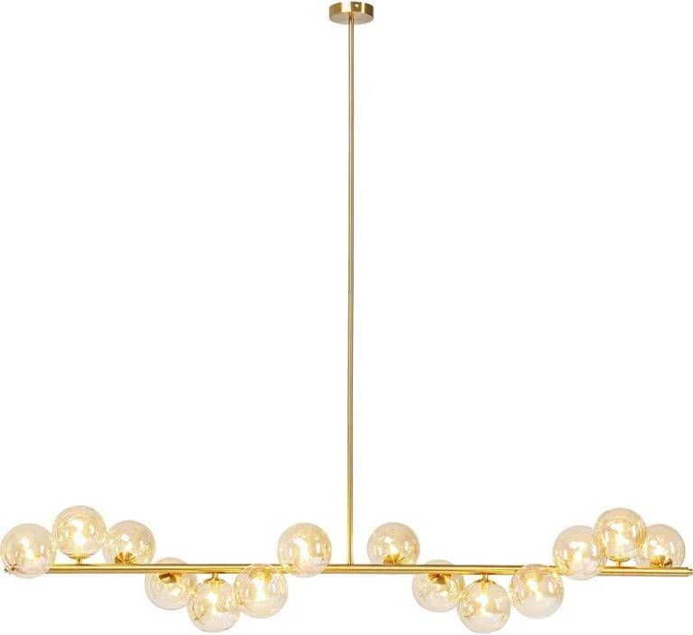 Kare Design Scala Balls Hanglamp B155 Cm Messing