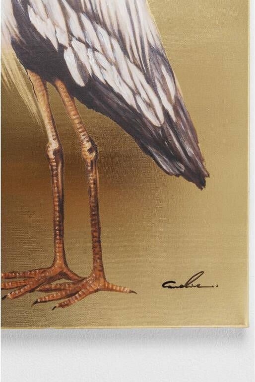 Kare Design Schilderij Touched Heron Links 70x50cm