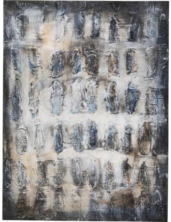 Kare Design Shadows Schilderij grijs 90x120cm