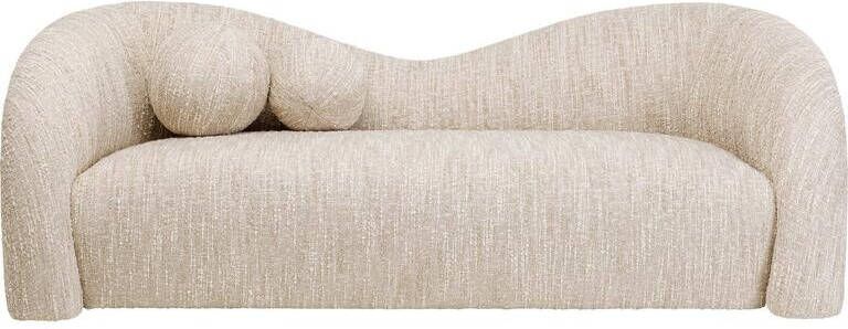 Kare Design Sofa Livia Melange 2-Zits creme