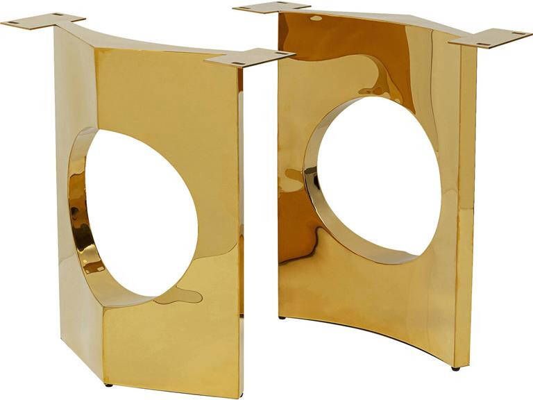 Kare Design Tavola Oho Tafelvoet goud 2st