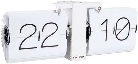 Present time Klok Flip clock no case wit