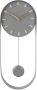 Karlsson Wandklok Pendulum Charm Staal Metaal 4 8x50x20cm - Thumbnail 2